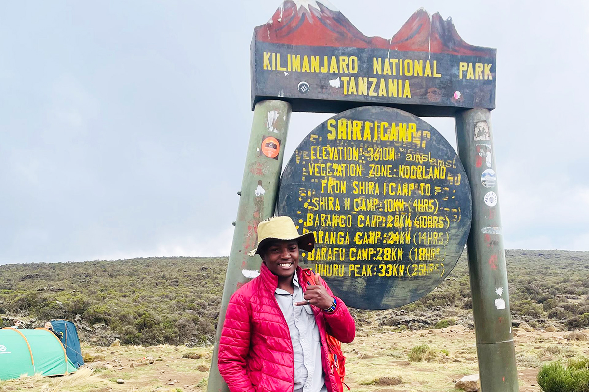 Lameck Mollel - Director of Sirmella  Tanzania Adventure
